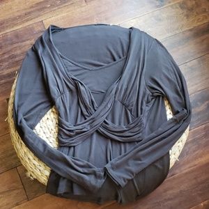 Faux Wrap Top